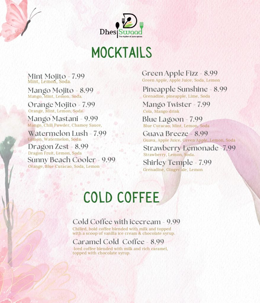 Menu card11